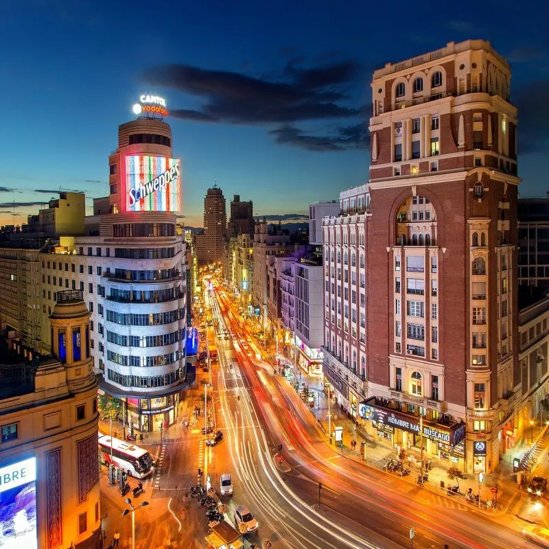 La Gran Vía de Madrid