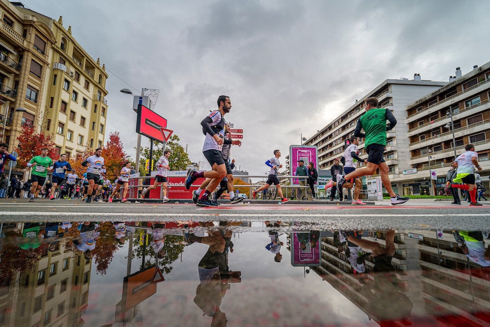 The Behobia Race in San Sebastián