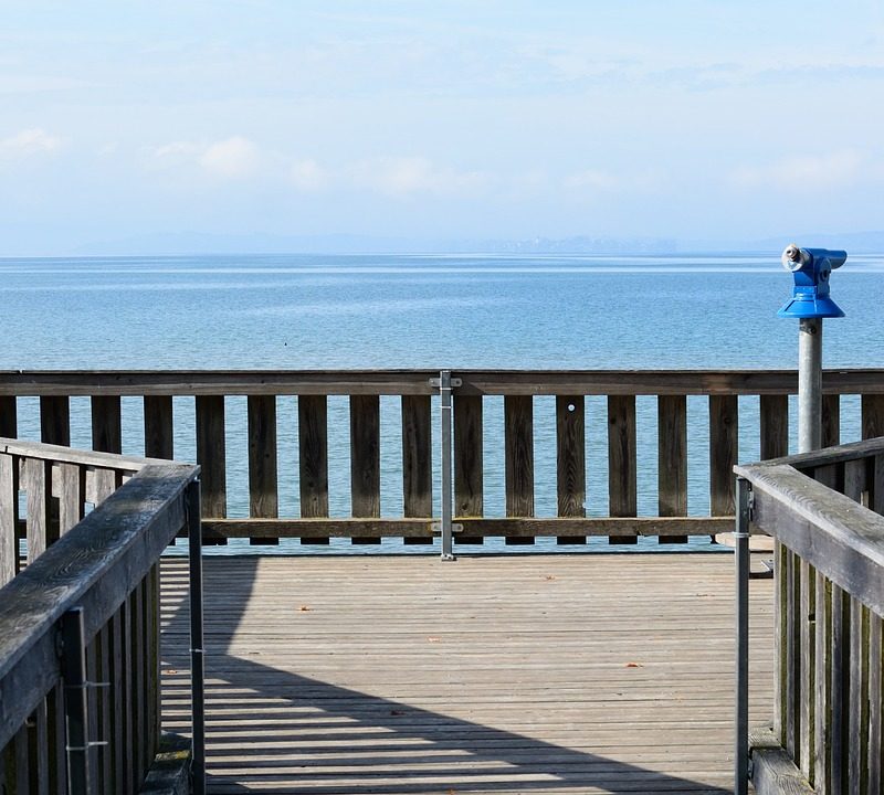 Viewpoint overlooking the sea with panoramic views