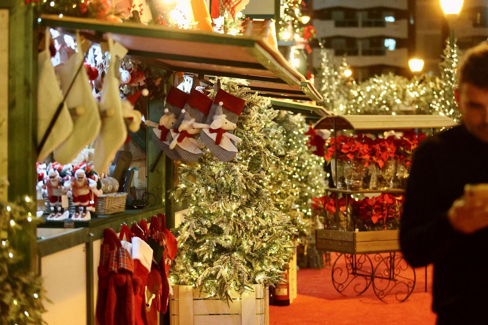 Mercadillos navideños en Málaga