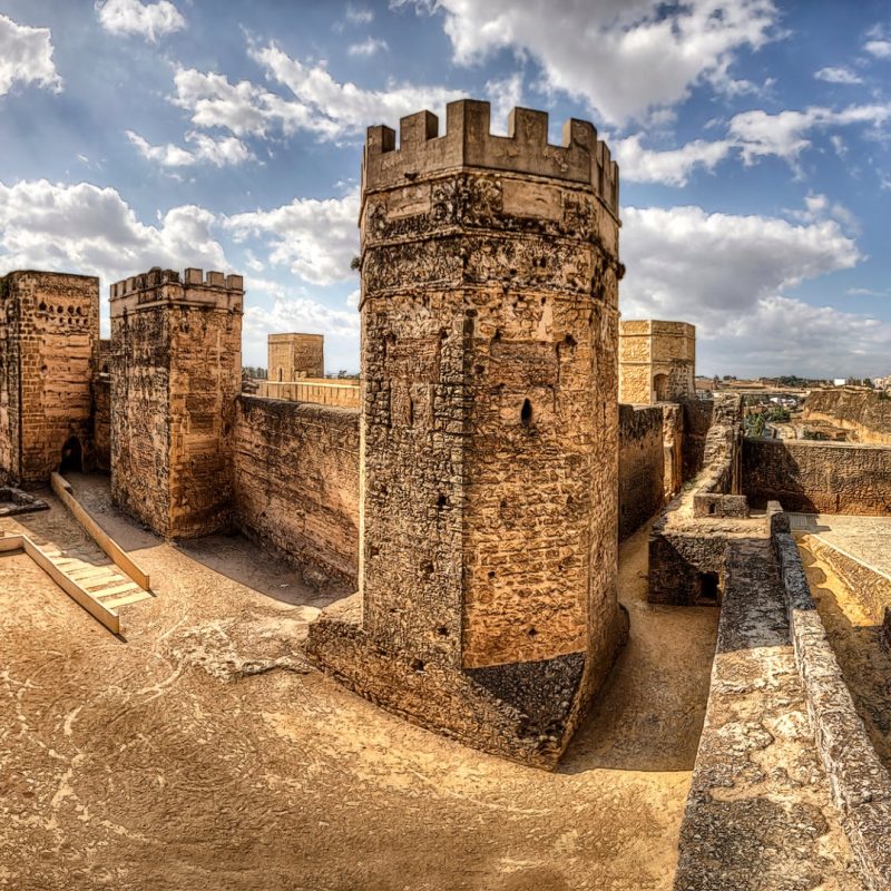 Medieval castle of Alcalá de Guadaíra near Seville, a perfect spot for a day trip